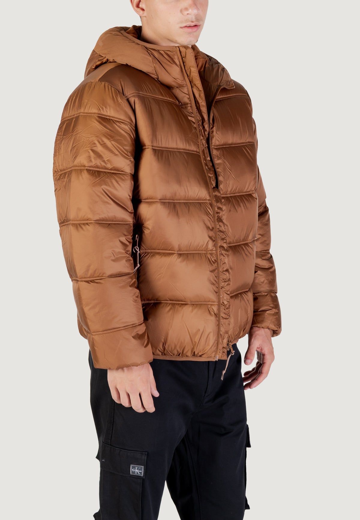 Down Jacket Tommy Hilfiger Jeans TJM HOODED LOGO PUFF