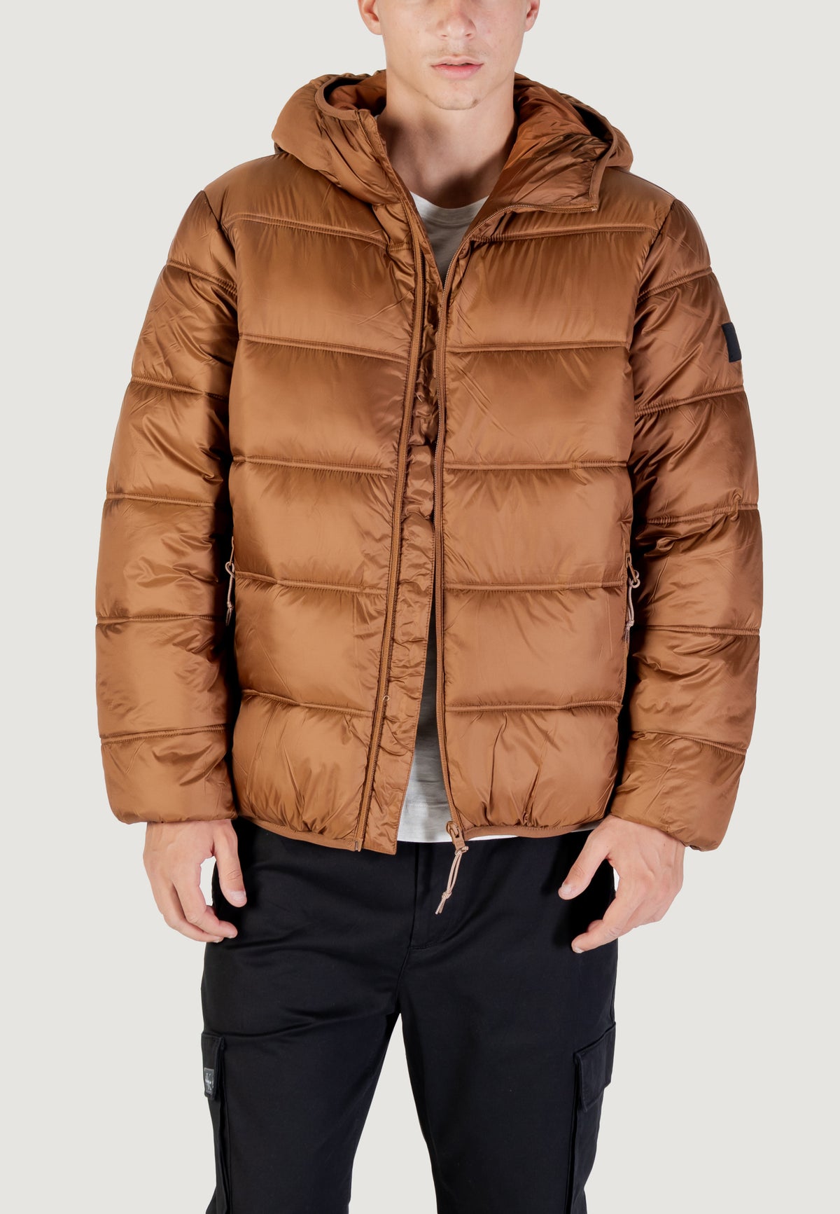 Down Jacket Tommy Hilfiger Jeans TJM HOODED LOGO PUFF