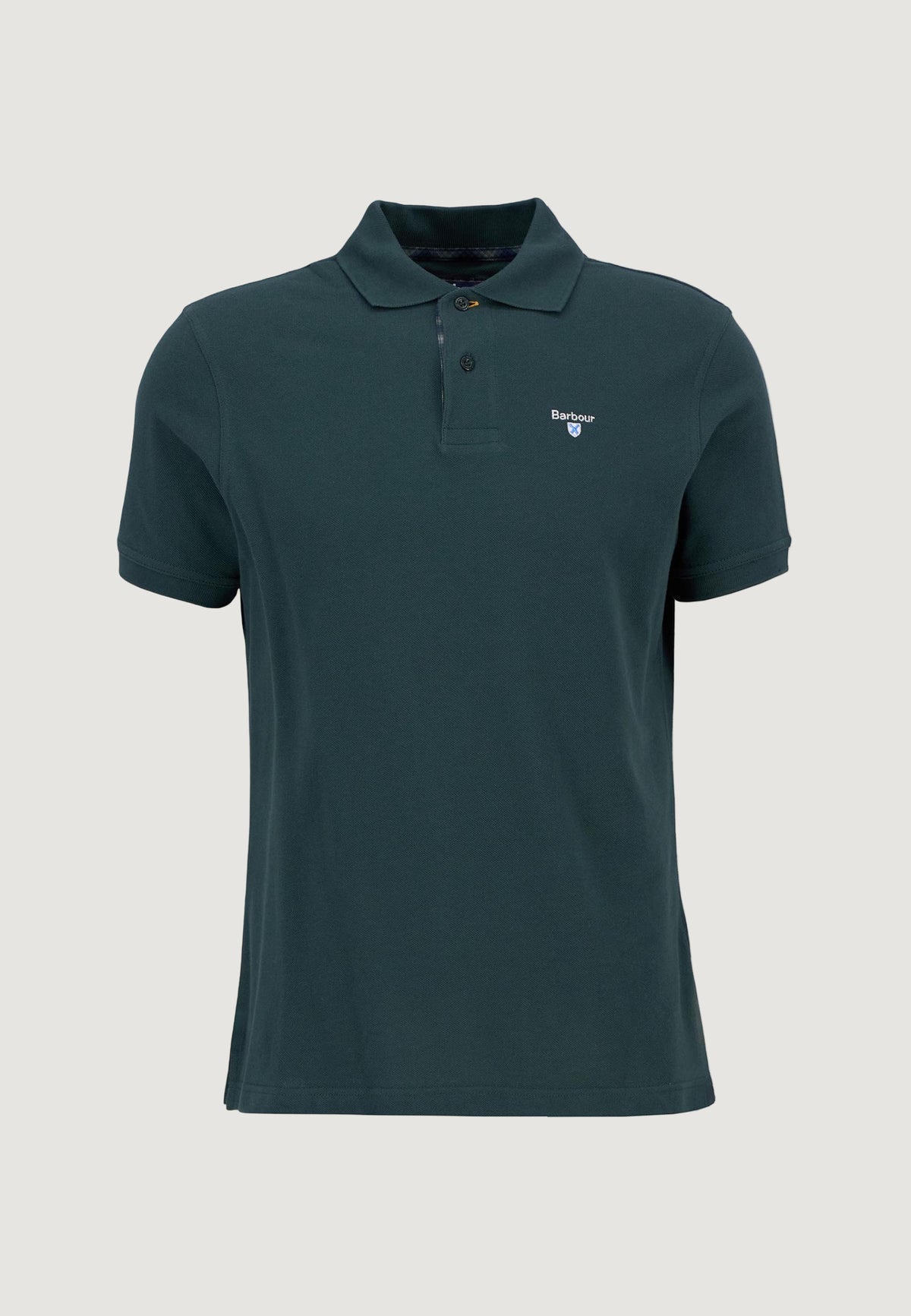 Polo manica corta Barbour TARTAN PIQUE