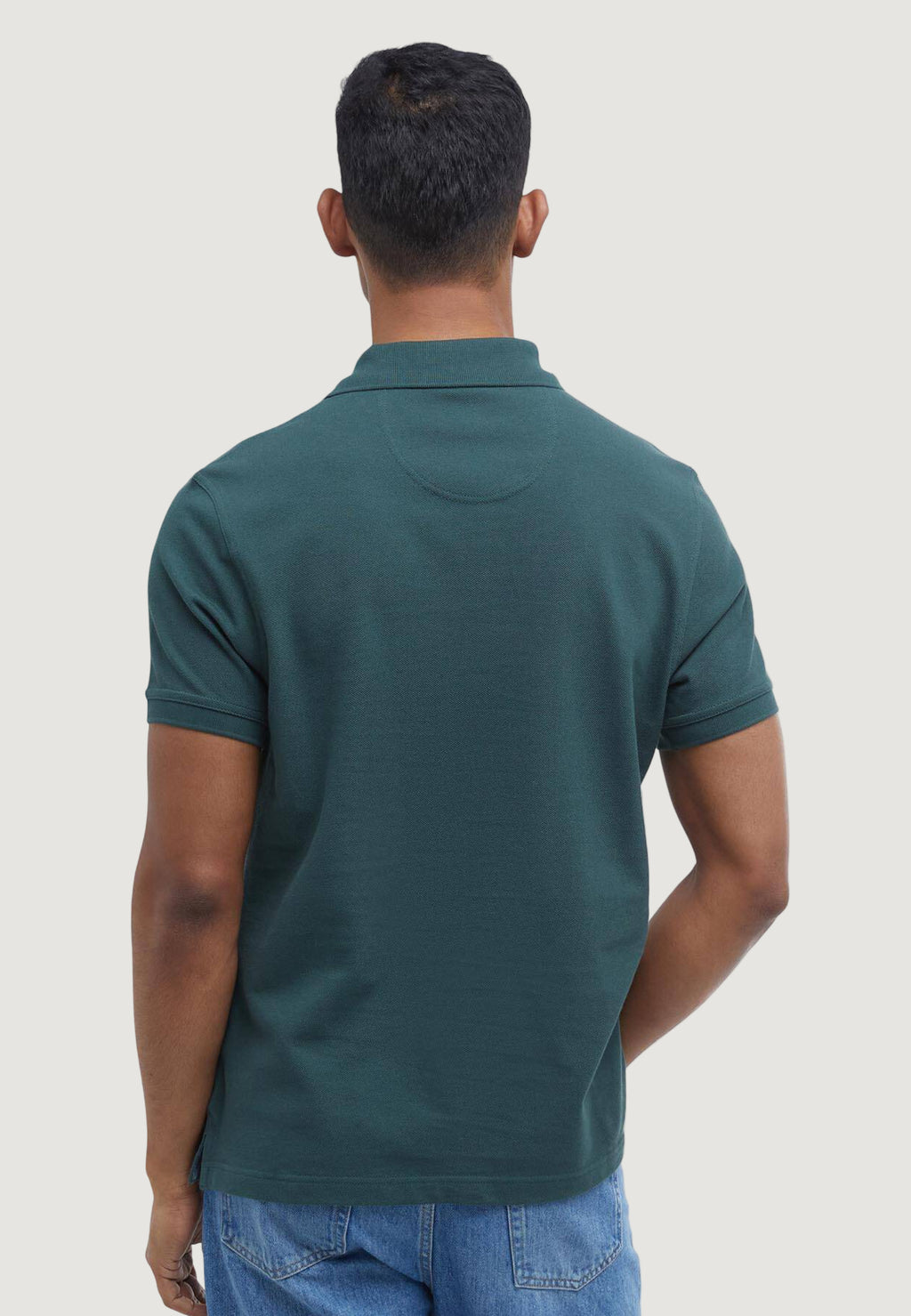 Polo manica corta Barbour TARTAN PIQUE