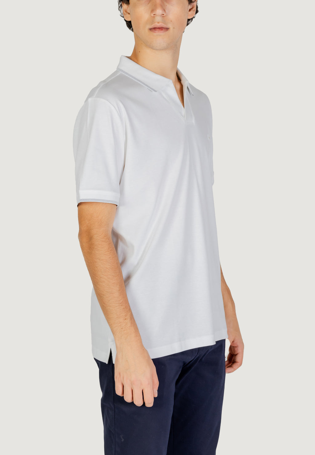 Polo manica corta Calvin Klein Jeans SMOOTH COTTON OPEN