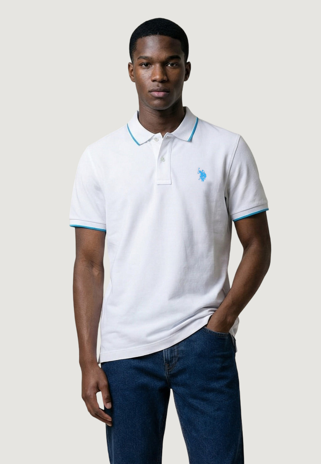 Polo manica corta U.S. Polo Assn. BLACK
