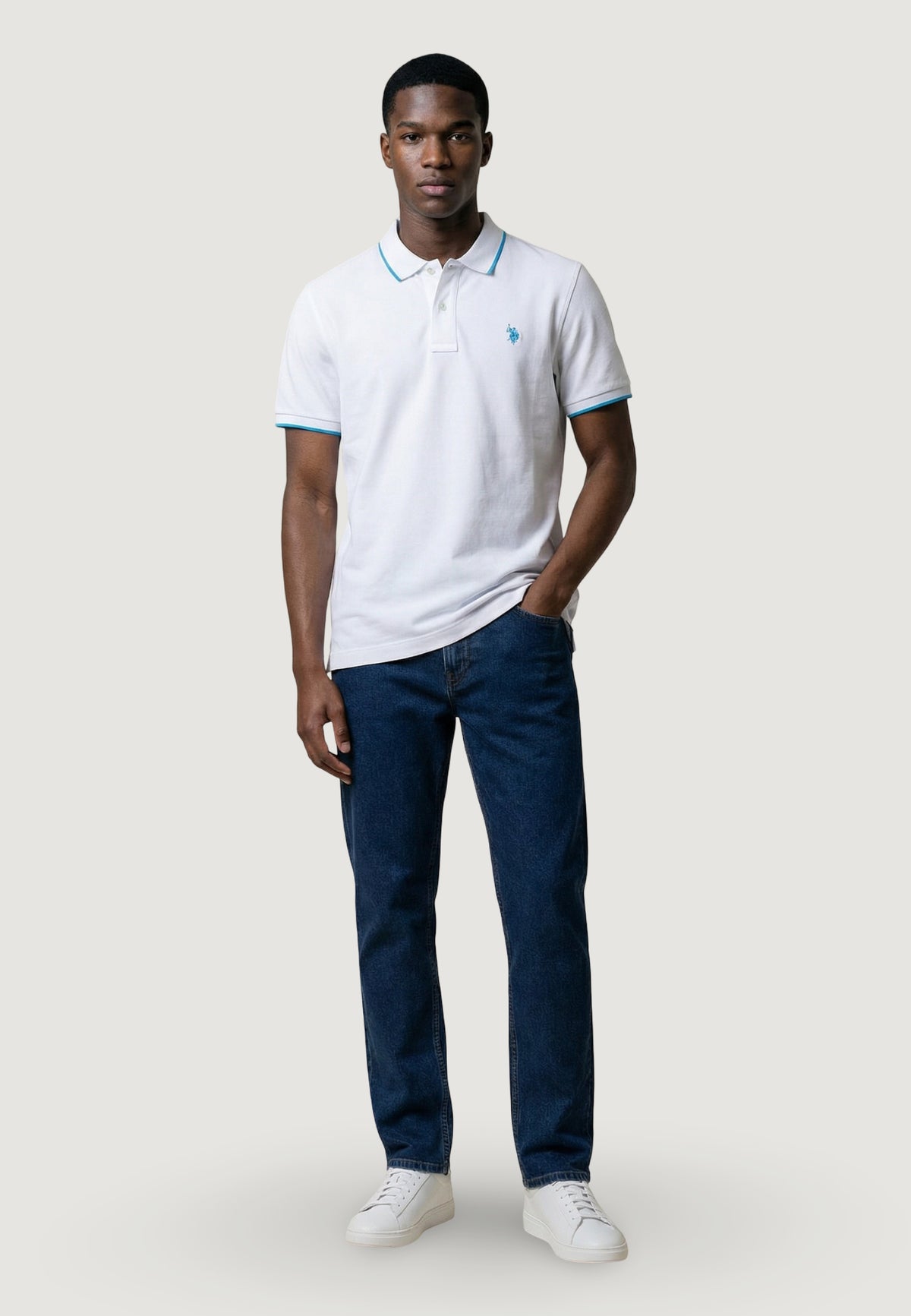 Polo manica corta U.S. Polo Assn. BLACK