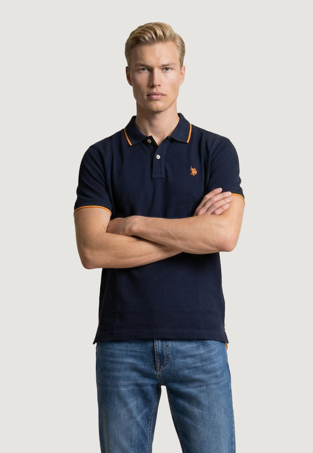 Polo manica corta U.S. Polo Assn. BLACK