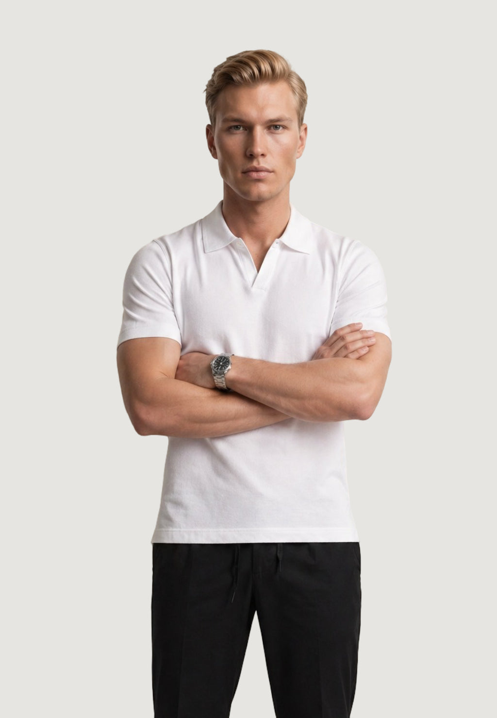 Polo shirt YOS POLO DERBY PIQUET