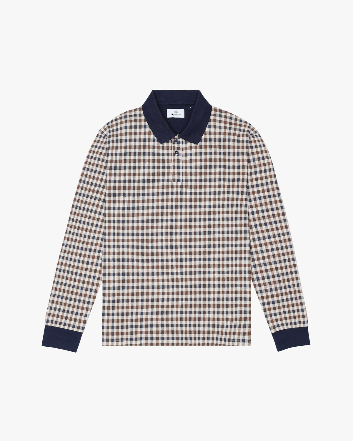 Polo manica lunga Aquascutum Active ICONIC POLO L/S