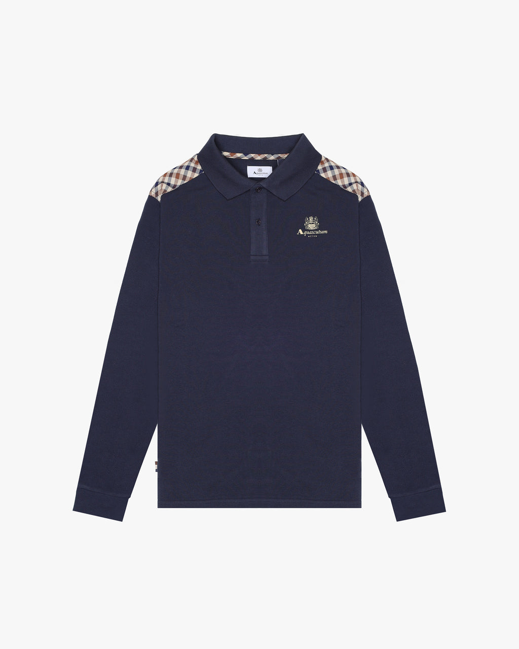 Polo shirt Aquascutum Active STRIPES PIQUET POLO L/S