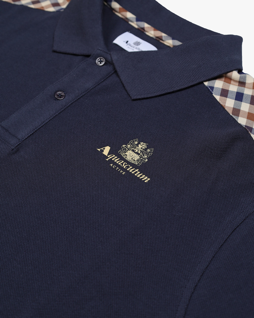 Polo shirt Aquascutum Active STRIPES PIQUET POLO L/S