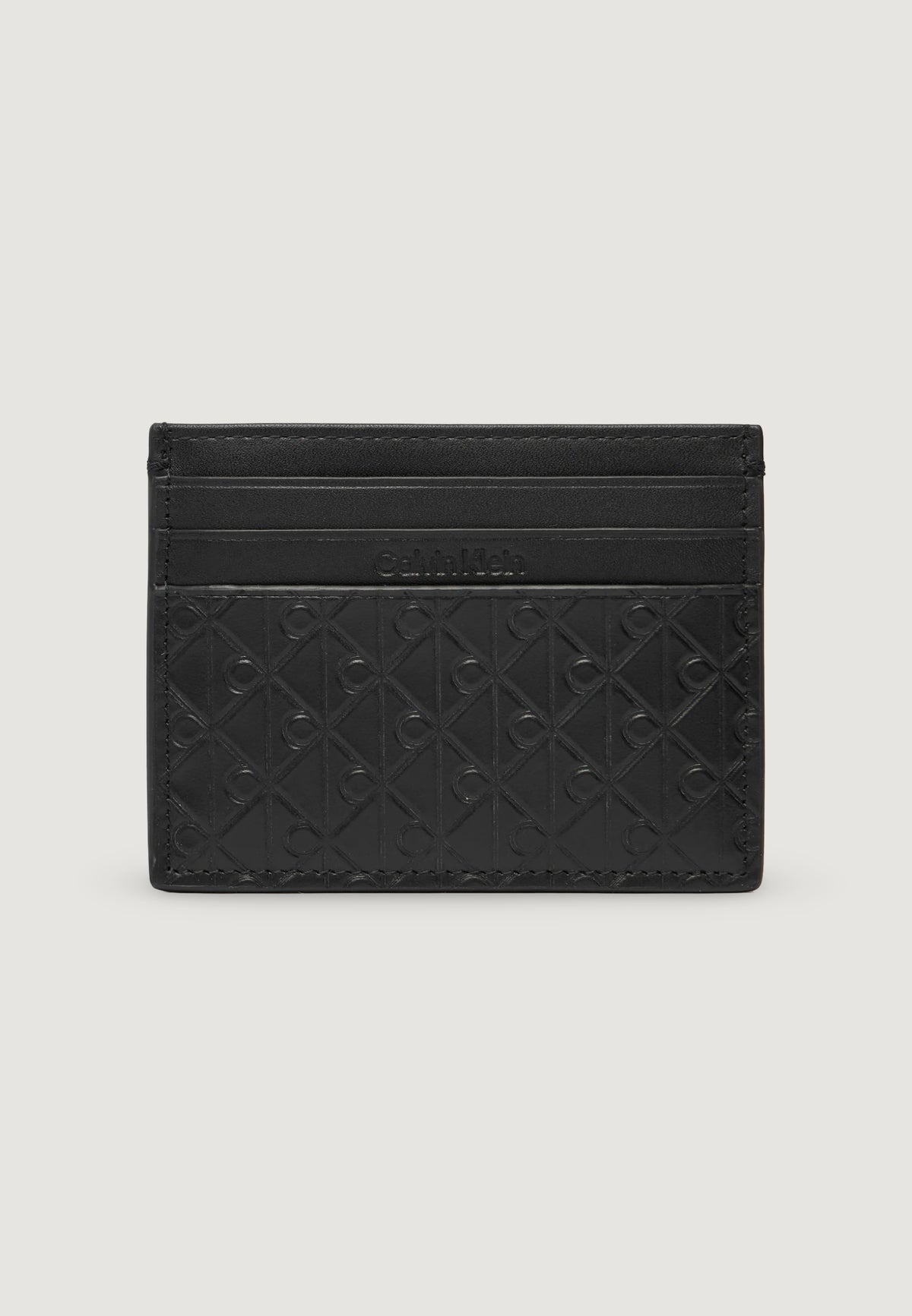  Calvin Klein EMBOSSED EMBLEM CARD CASE