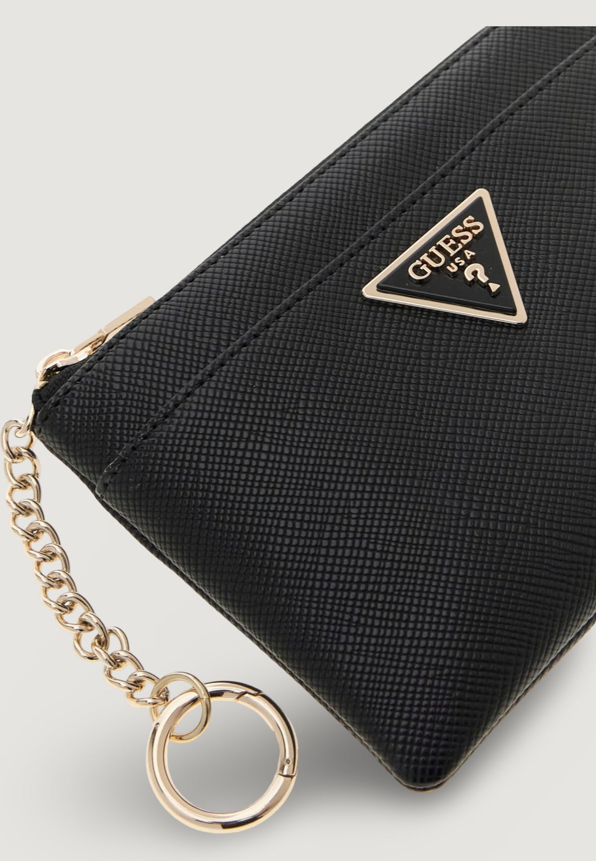Portafoglio medio Guess LAUREL II SLG KEY RING POUCH