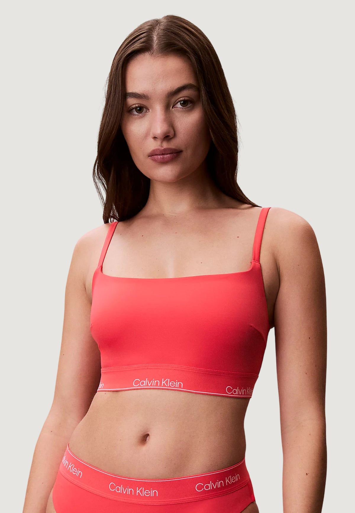 Reggiseno mare Calvin Klein Jeans SQUARE NECK BRALETTE
