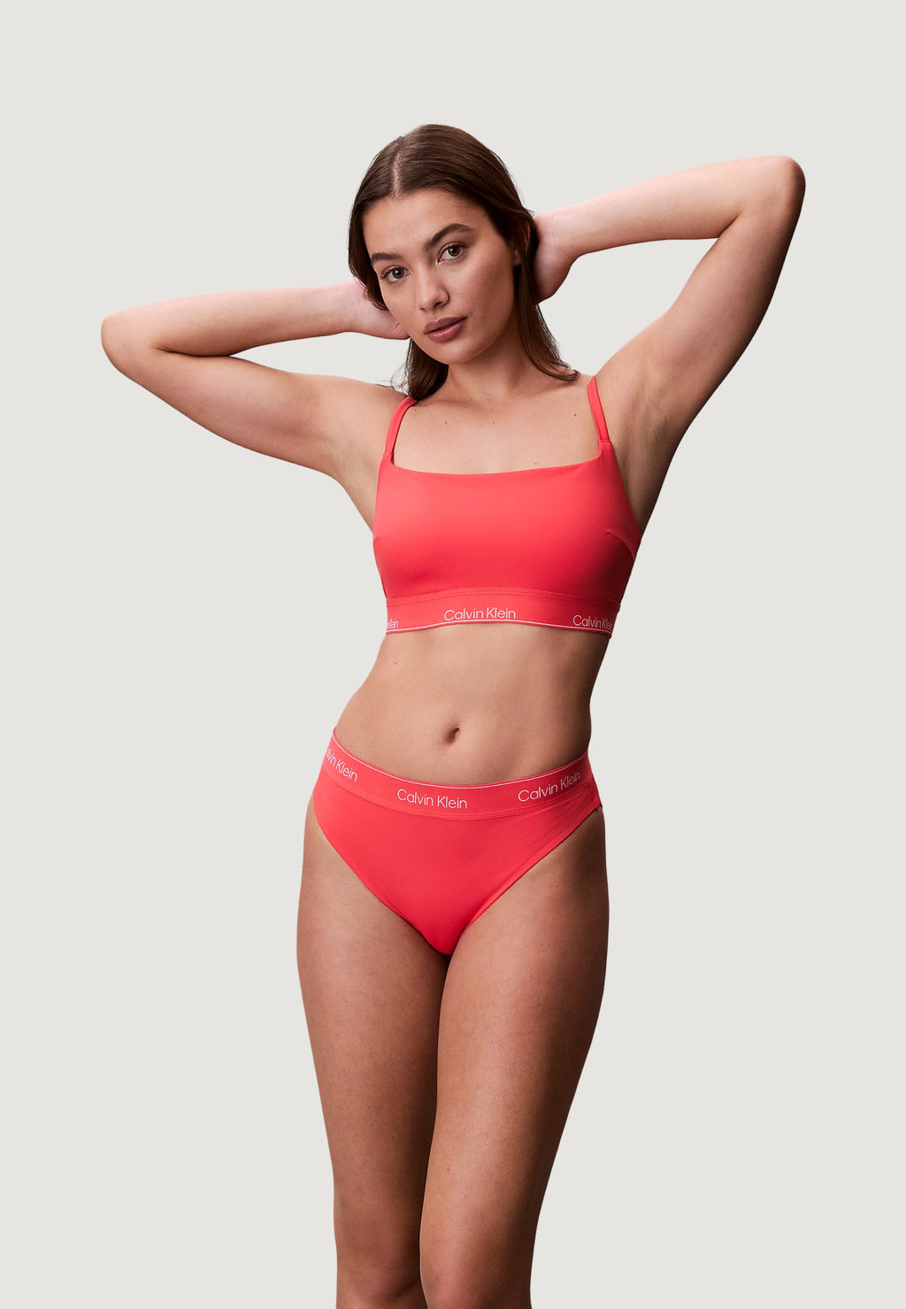 Beach bra Calvin Klein Jeans SQUARE NECK BRALETTE