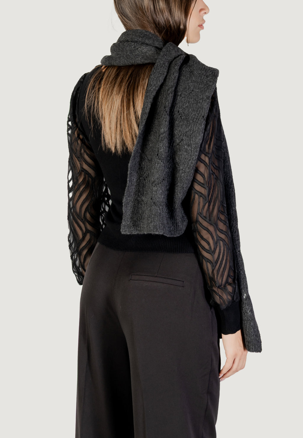 Scarf Only ONLAURORA STRUCTURED KNIT SCARF CC