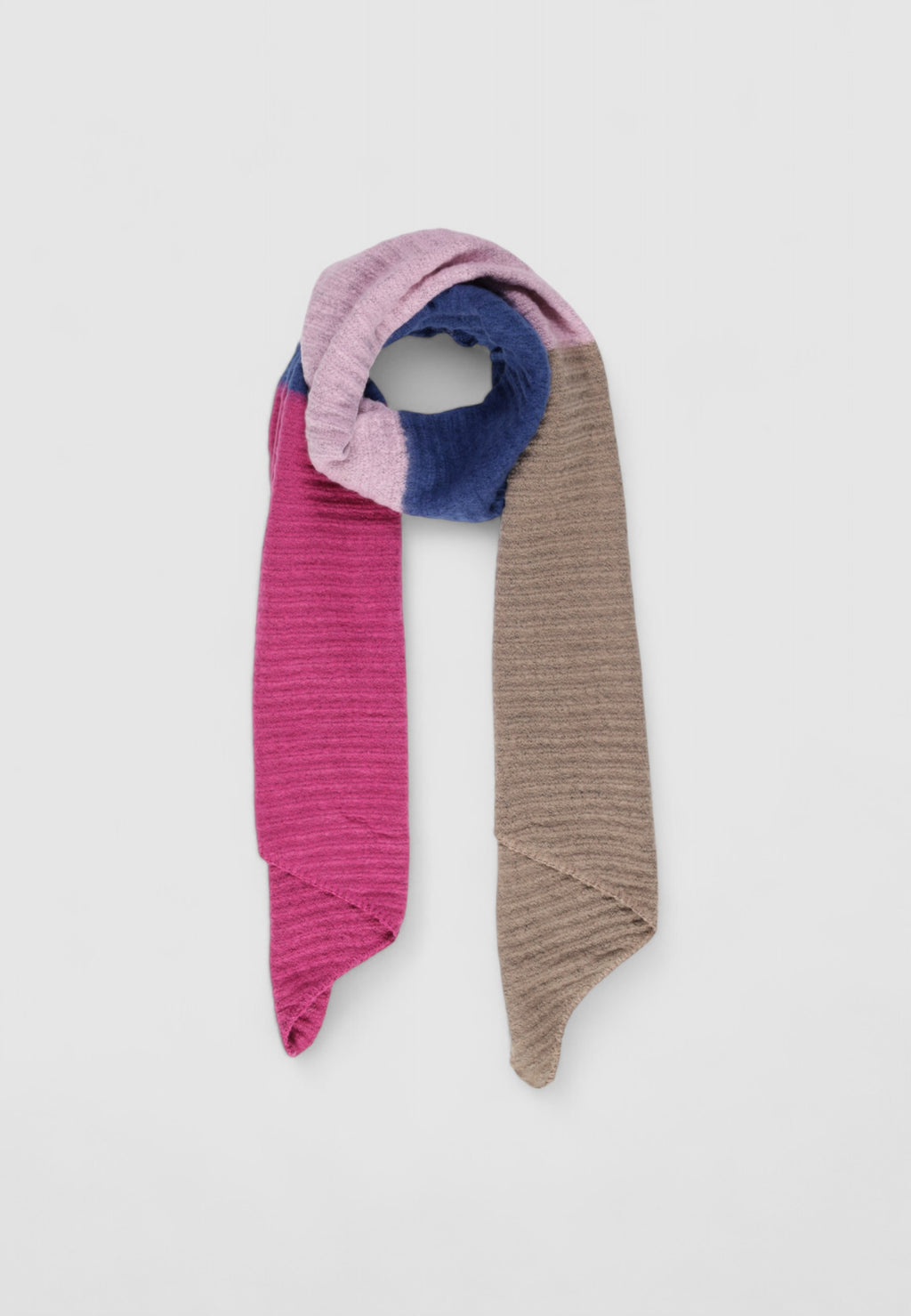 Scarf Pieces PCPYRON STRUCTUR NEW BLOCK LONG SCARF