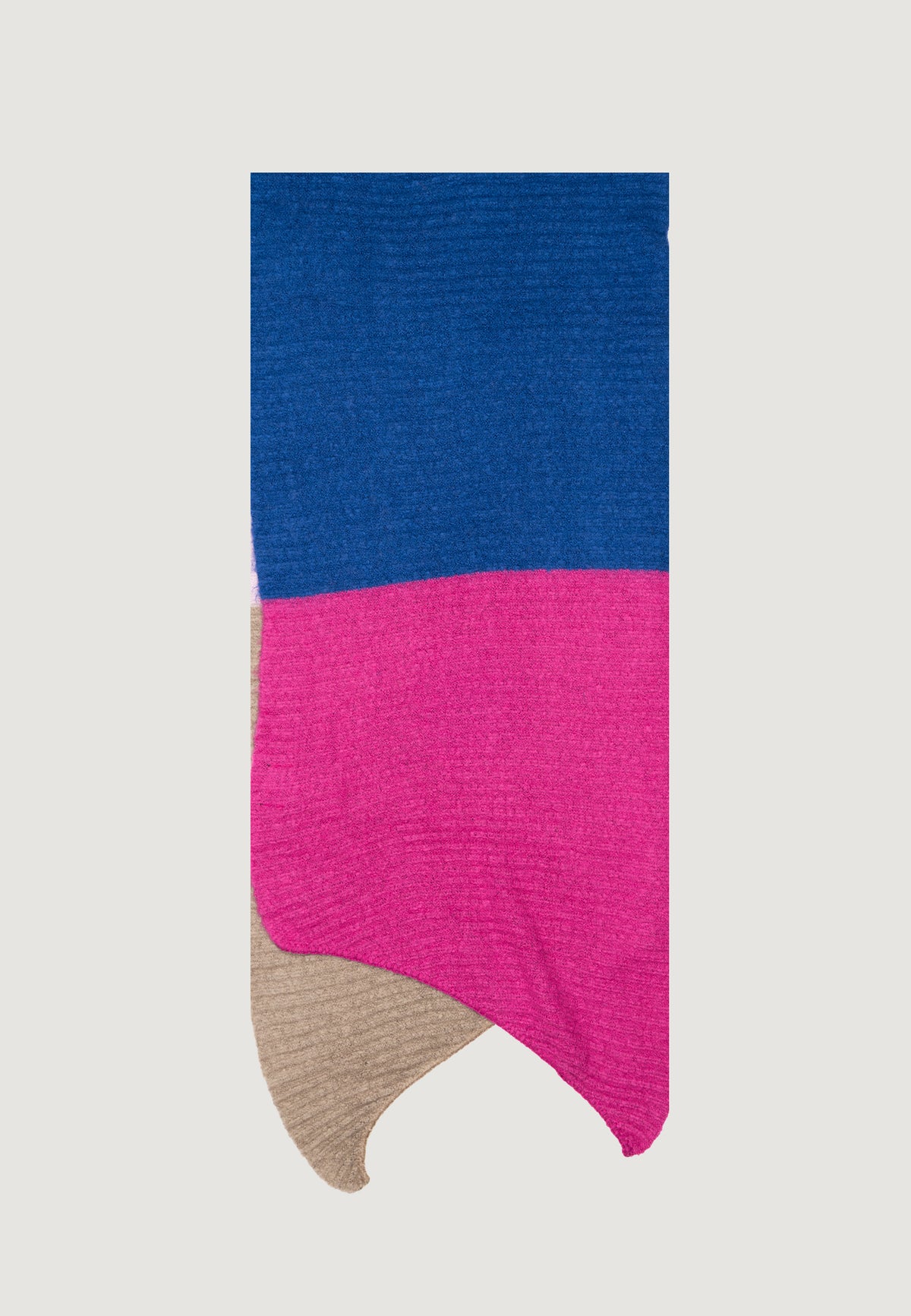 Scarf Pieces PCPYRON STRUCTUR NEW BLOCK LONG SCARF