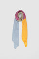 Scarf Pieces PCPYRON STRUCTUR NEW BLOCK LONG SCARF