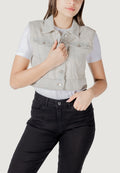 Smanicato Only Onlbeverly Vest Tint Bleach Dnm Red Tai