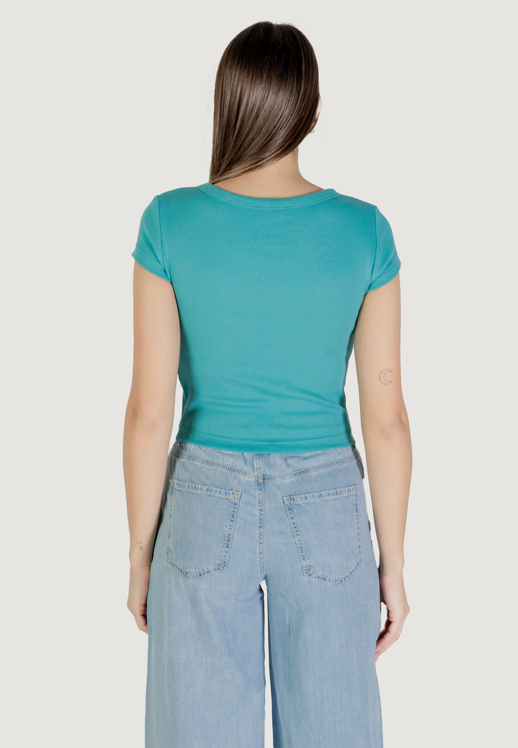 T-shirt Calvin Klein Jeans A- WOVEN LABEL 2X2 R
