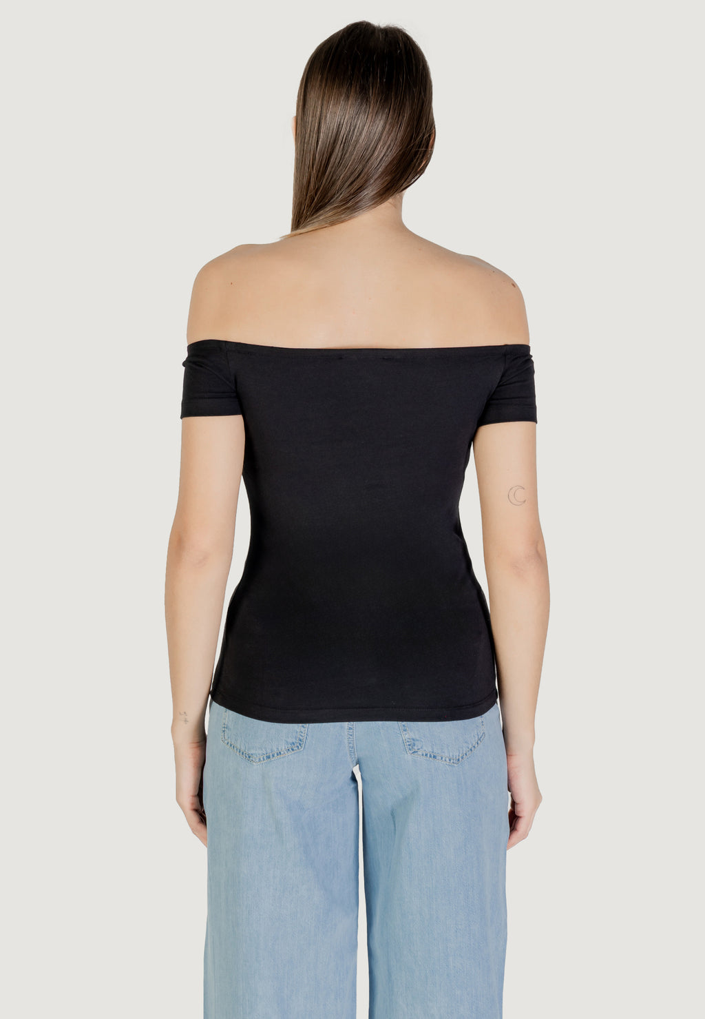 T-shirt Calvin Klein Jeans MONOGRAM OFF SHOULDE