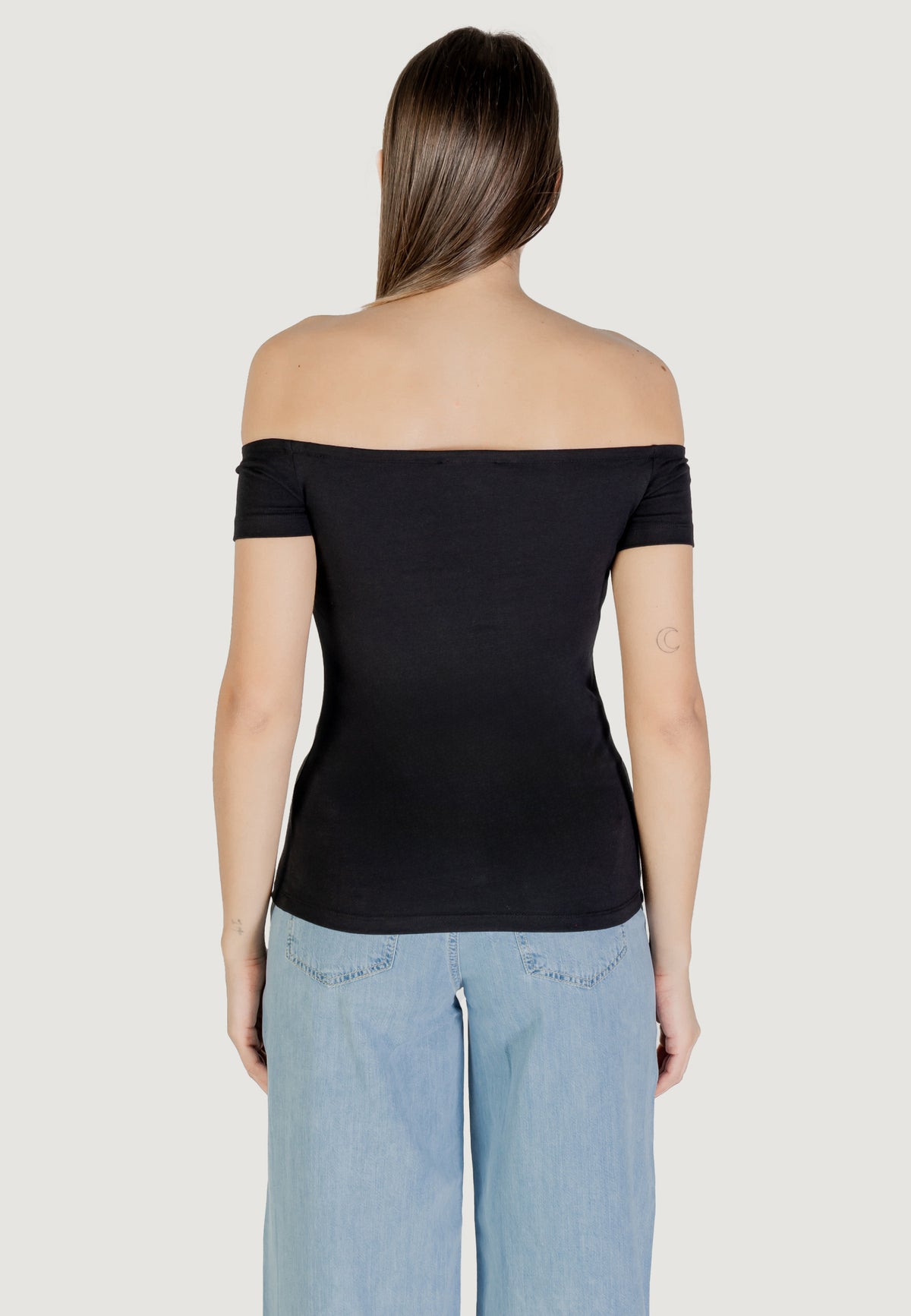 T-shirt Calvin Klein Jeans MONOGRAM OFF SHOULDE