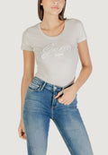 T-shirts Guess CN SS EMBRO SCRIPT LOGO TEE
