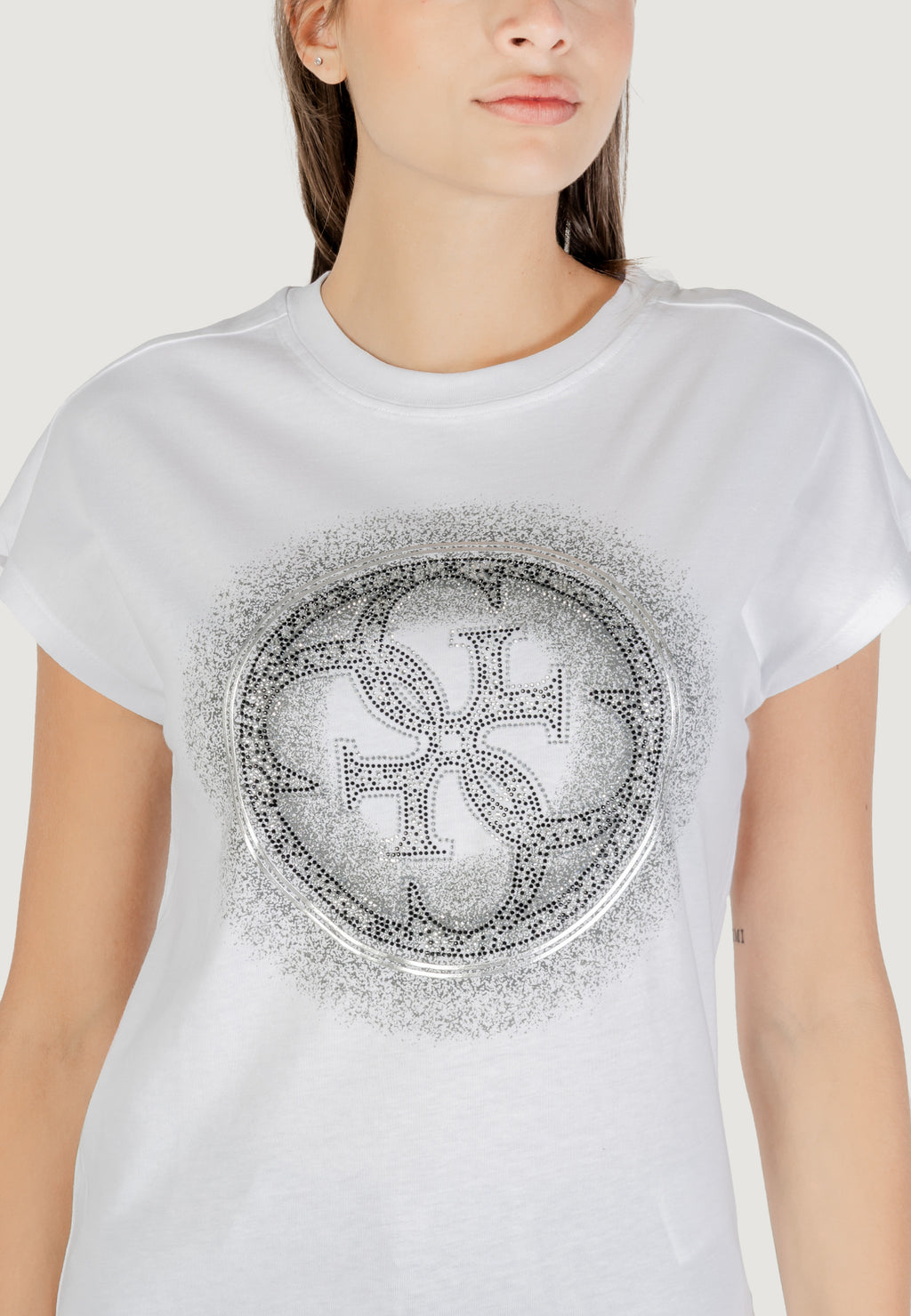 T-shirt Guess CN SS 4G SHADED HOTFIX