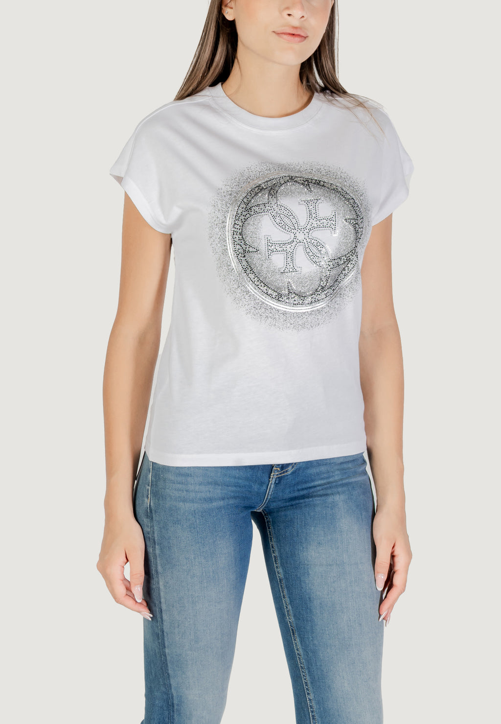 T-shirt Guess CN SS 4G SHADED HOTFIX