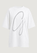 T-shirt Guess SS CN MAXI G STUDS TEE