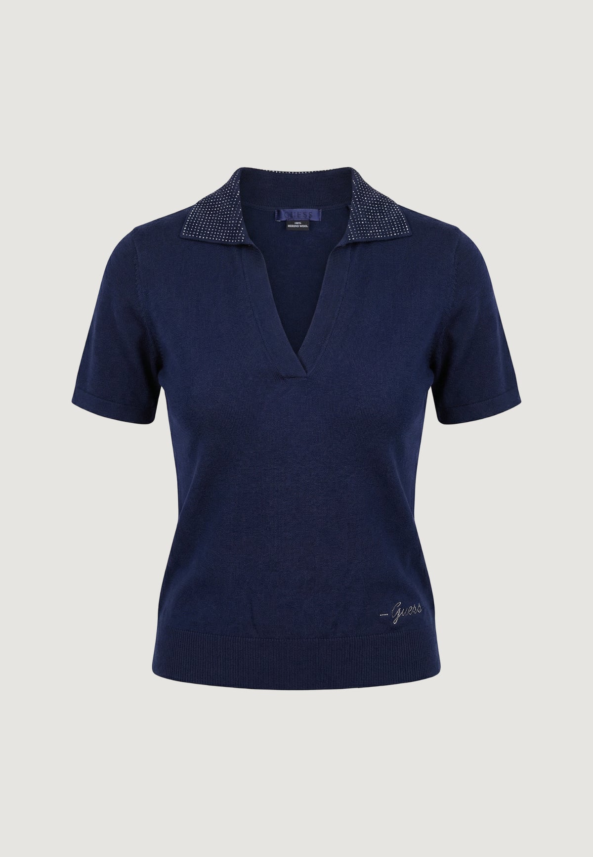 T-shirt Guess SS RHINESTONES POLO STORMI SWT