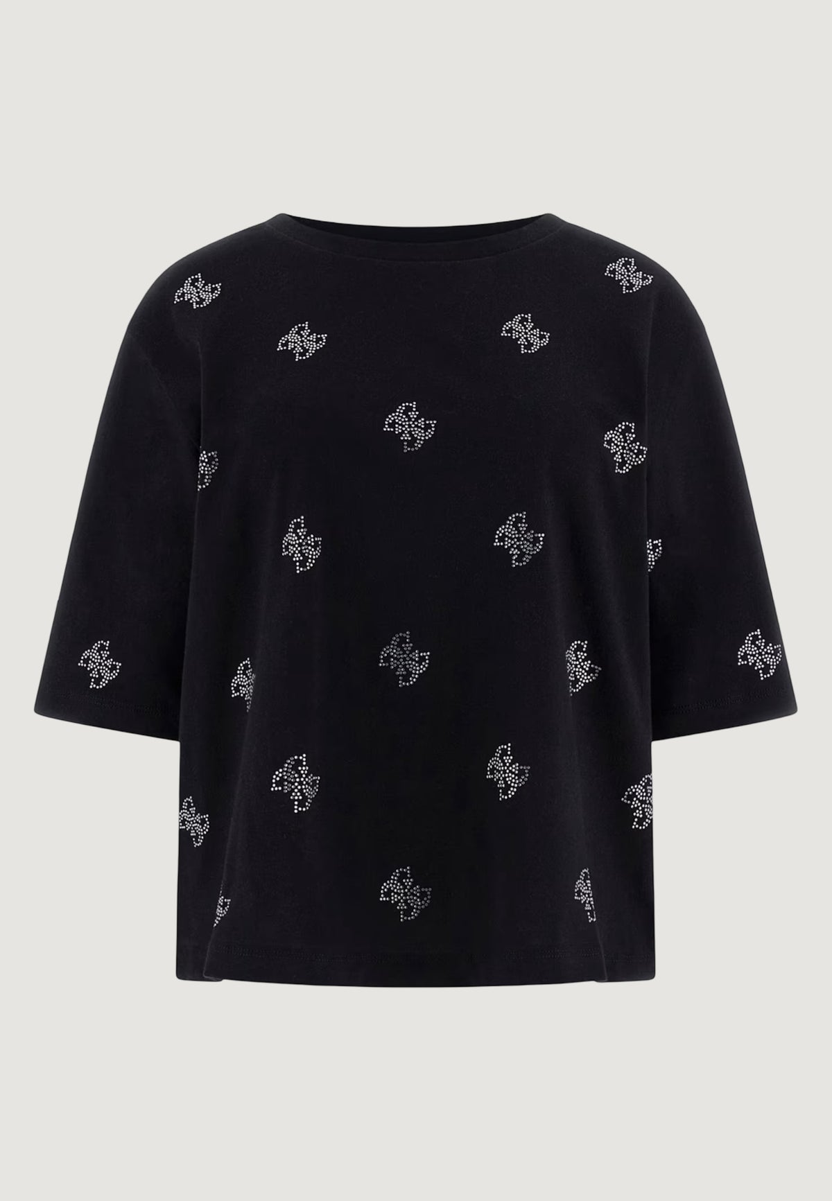 T-shirt Guess Active SILVY 4G SS CN T-SHIRT