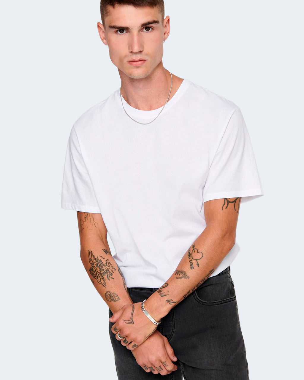 T-shirt Only & Sons MATT LONGY SS TEE NOOS