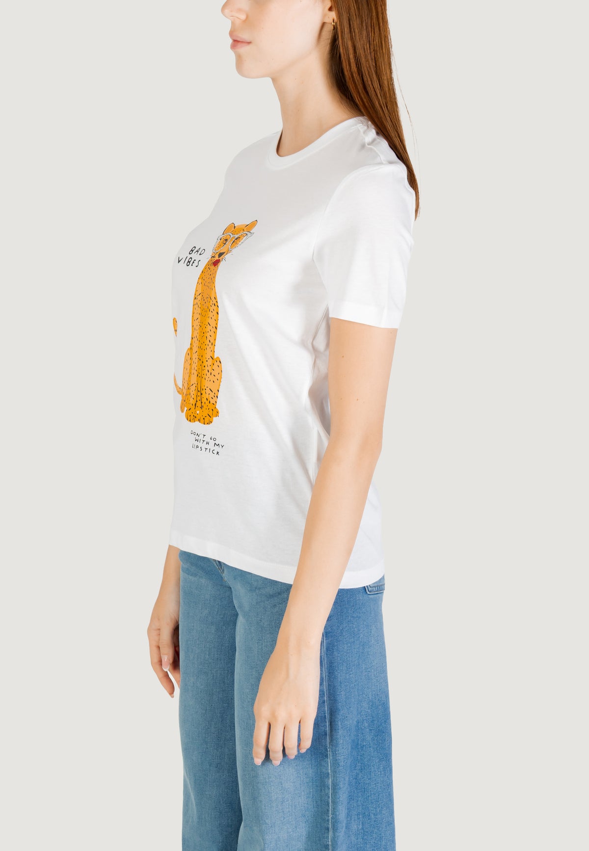 T-shirt Only ONLBARIA REG S/S TOP BOX JRS