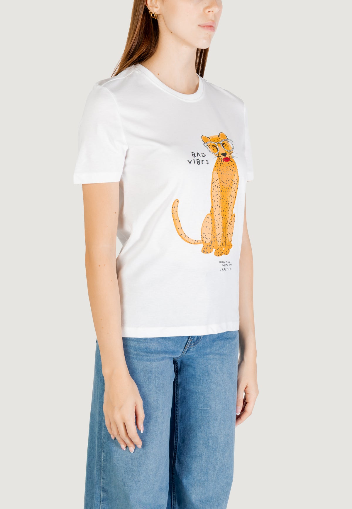 T-shirt Only ONLBARIA REG S/S TOP BOX JRS
