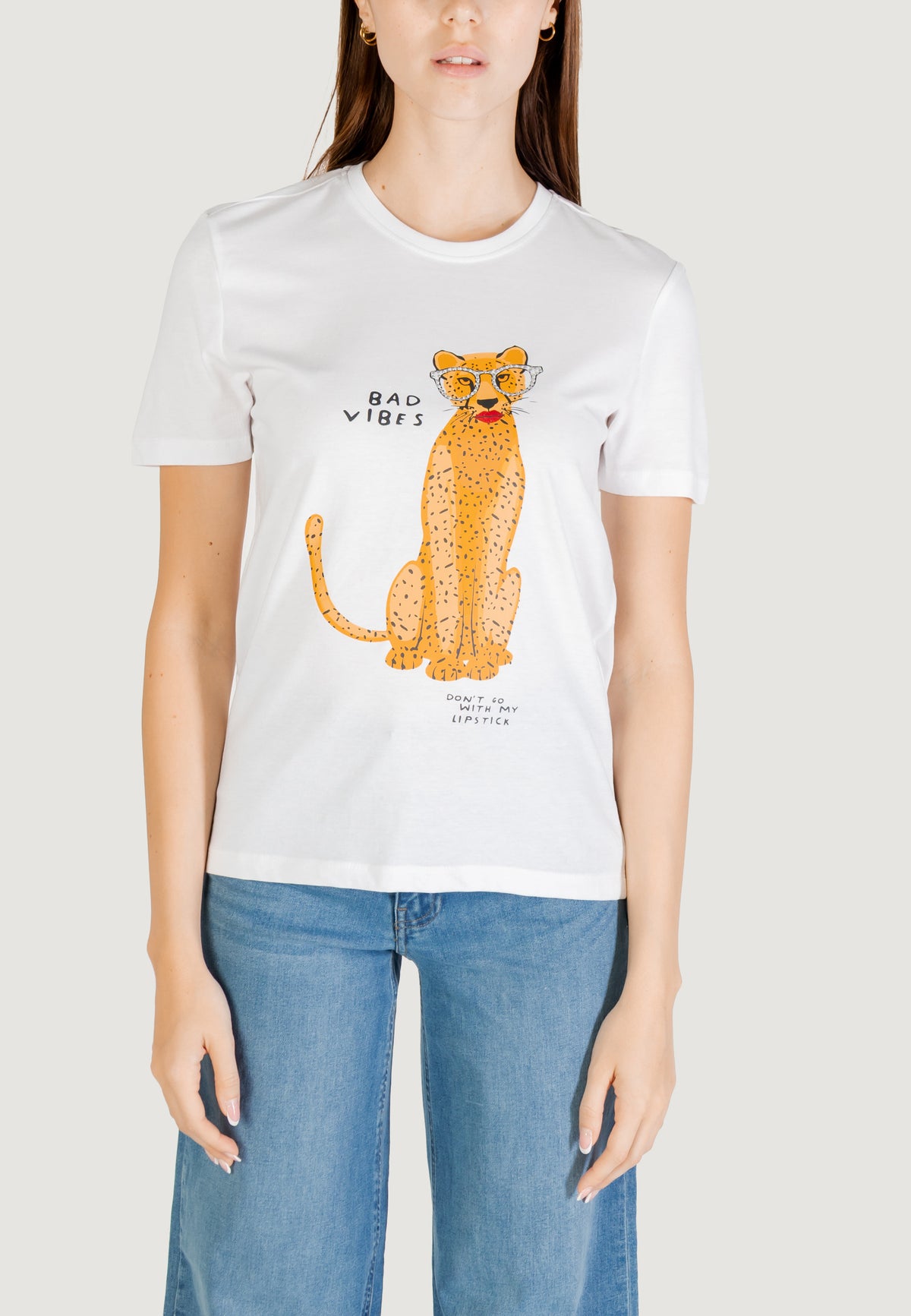 T-shirt Only ONLBARIA REG S/S TOP BOX JRS