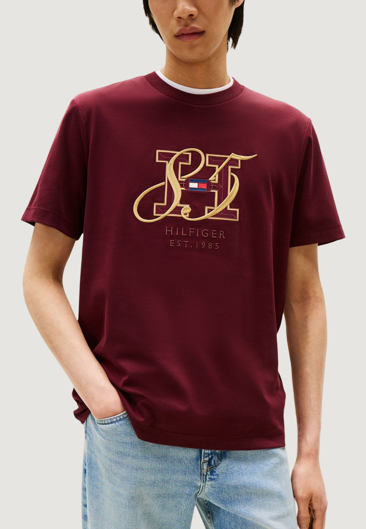 T-shirt Tommy Hilfiger DIWALI INTERLOCK HBS