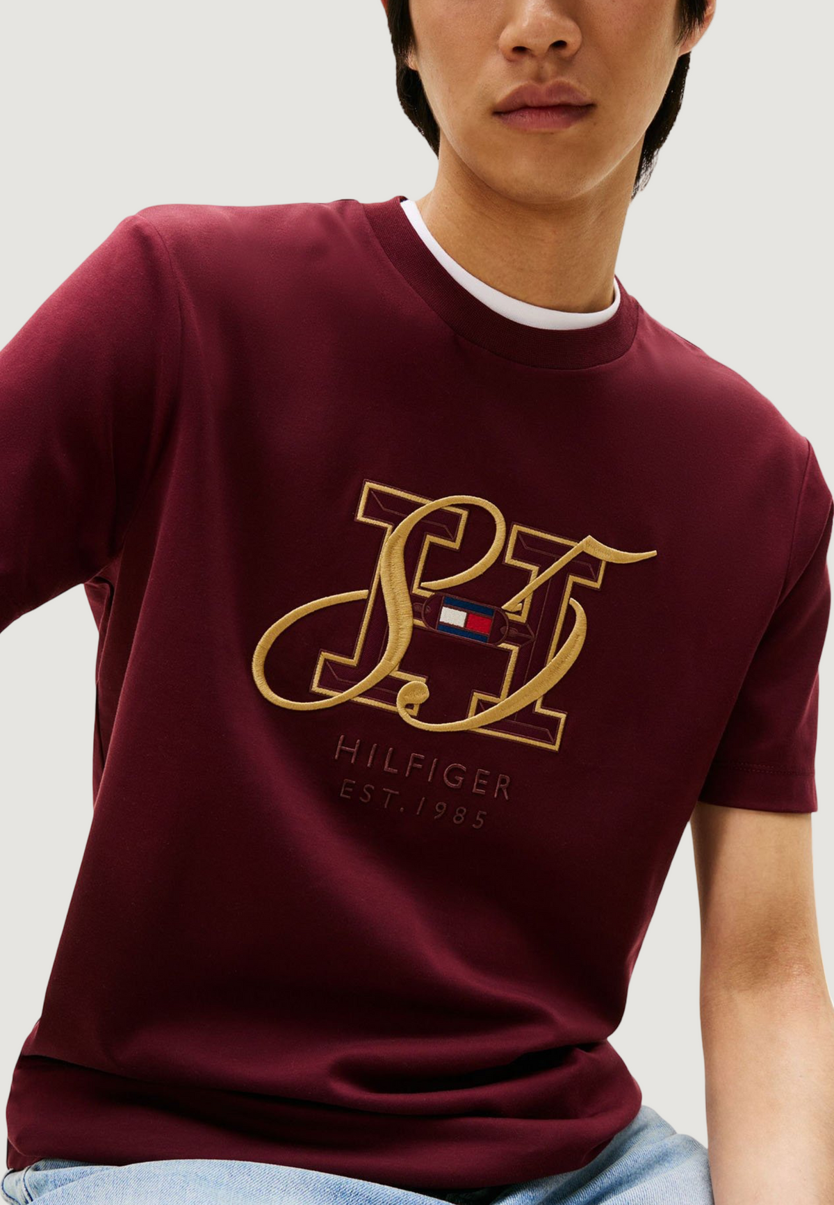 T-shirt Tommy Hilfiger DIWALI INTERLOCK HBS