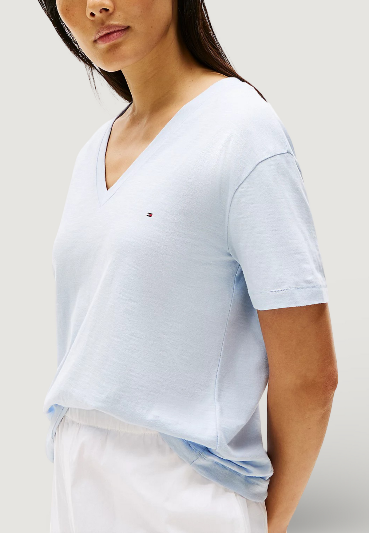 T-shirts Tommy Hilfiger SLUB MDRN V-NK SS T-