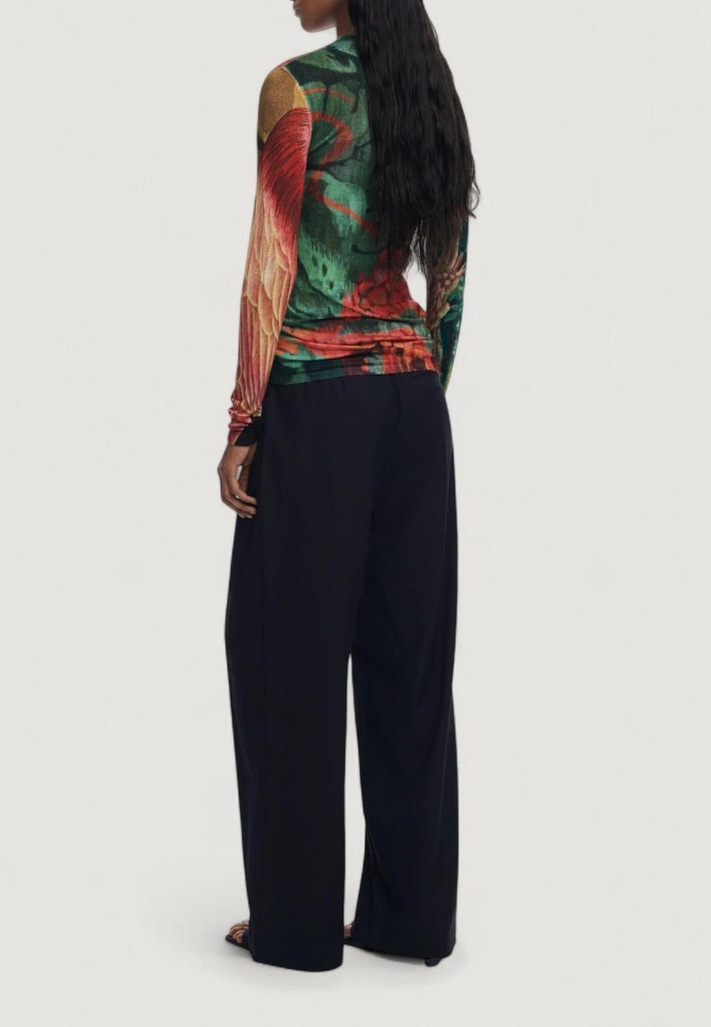 T-shirt manica lunga Desigual JERS_TAPIZ_LACROI