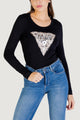 T-shirt manica lunga Guess LS CN LEO TRIANGLE TEE