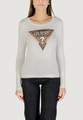 T-shirt manica lunga Guess LS CN LEO TRIANGLE TEE