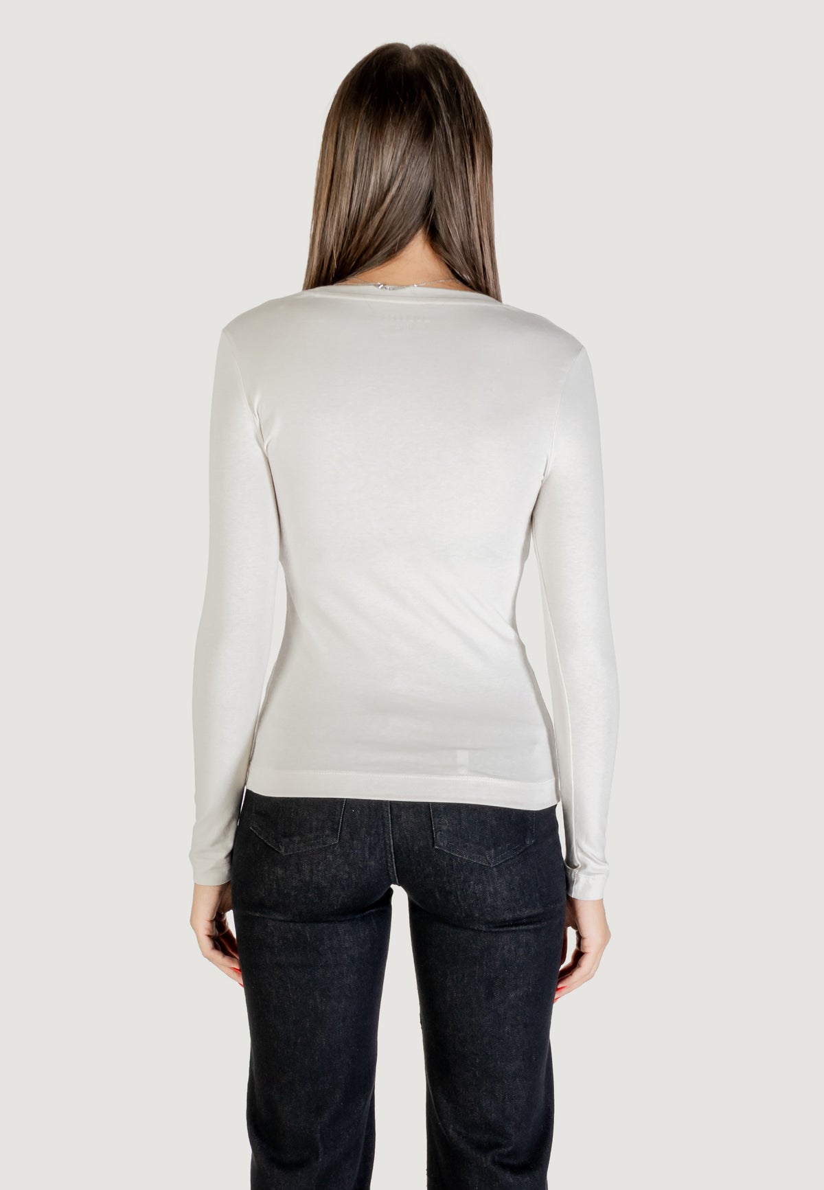 T-shirt manica lunga Guess LS CN LEO TRIANGLE TEE