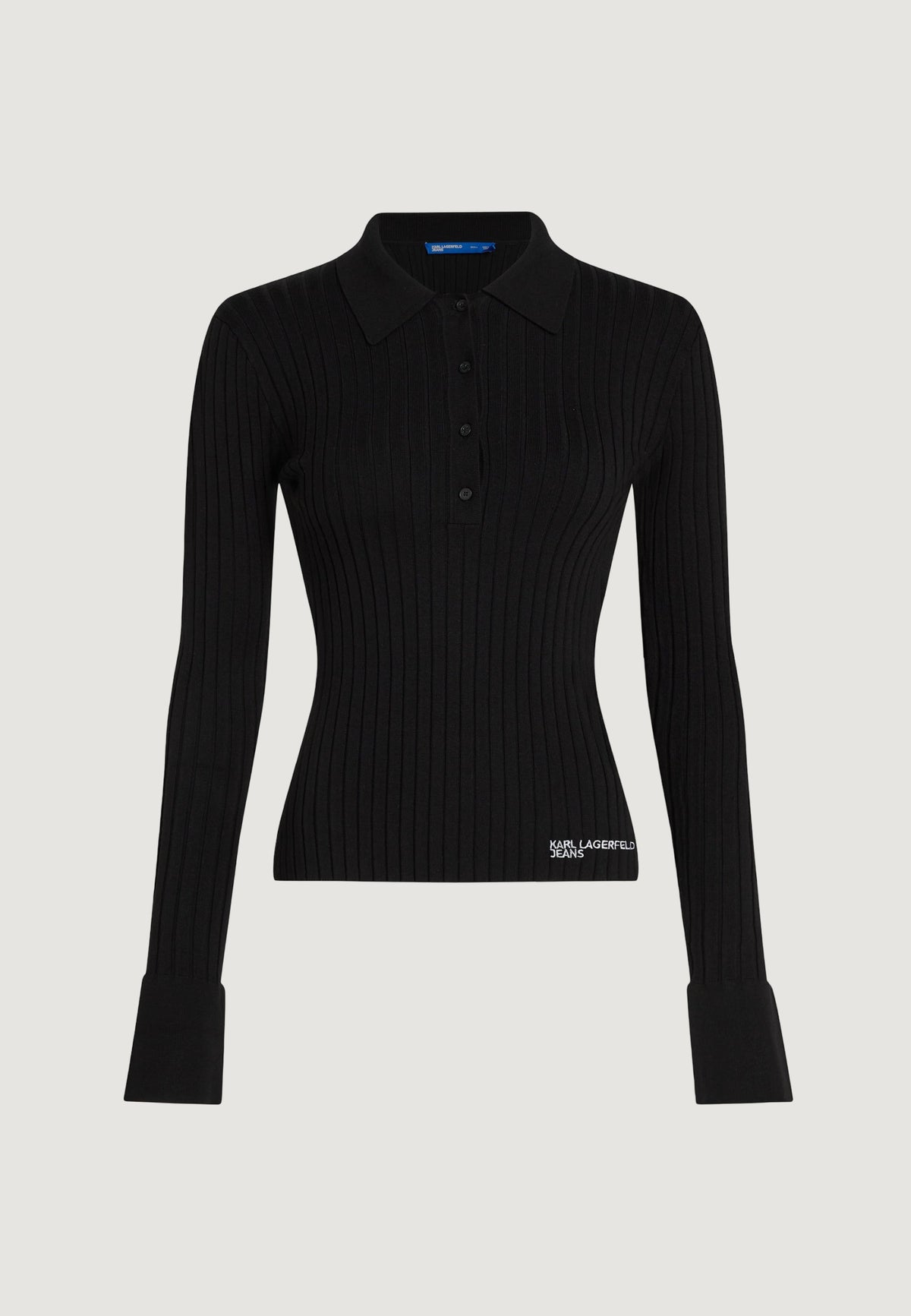 T-shirt manica lunga Karl Lagerfeld Jeans KLJ Ls Knitted Polo
