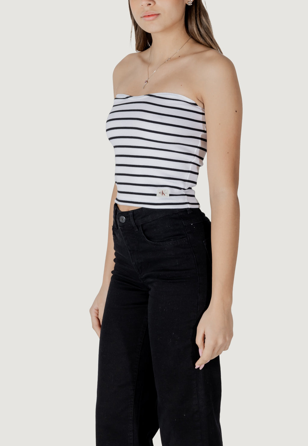 Top Calvin Klein Jeans WOVEN LABEL RIB