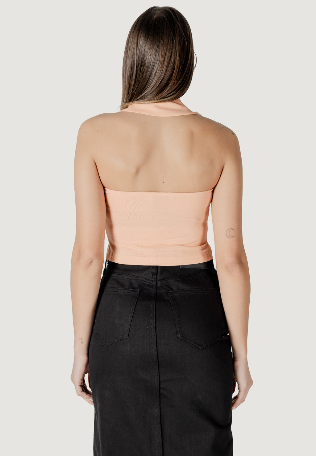 Top Calvin Klein Jeans HALTERNECK POLO COLLAR TOP