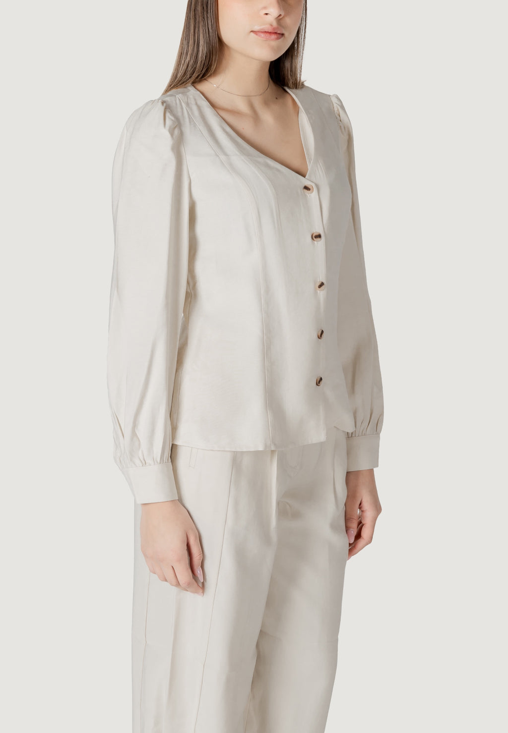 Bluse manica lunga Vila Clothes Vimulli V-Neck L/S Top