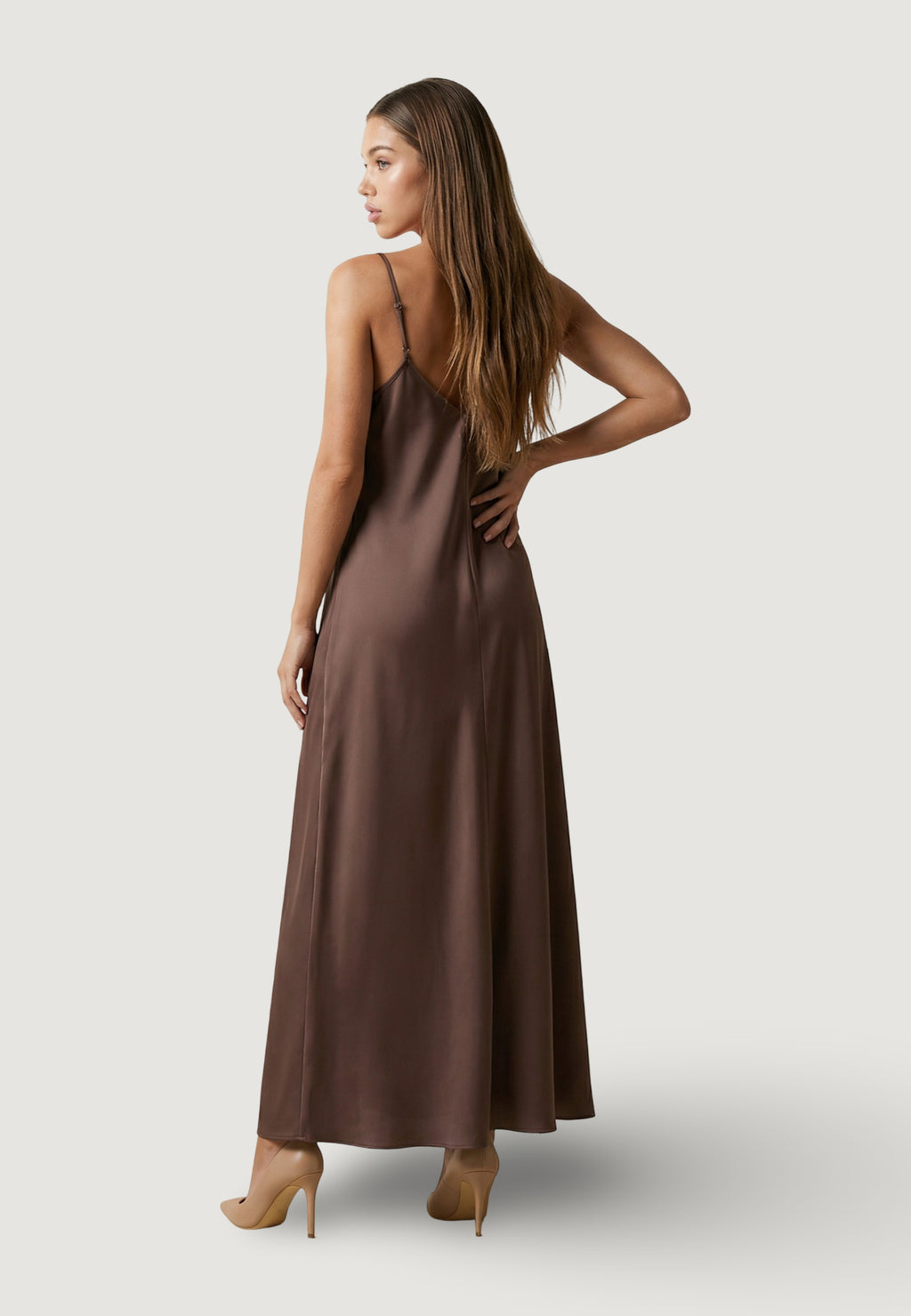 Vestito lungo Only Onlmadeli Oaklyn Strap Long Dress Wvn