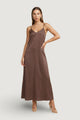 Vestito lungo Only Onlmadeli Oaklyn Strap Long Dress Wvn