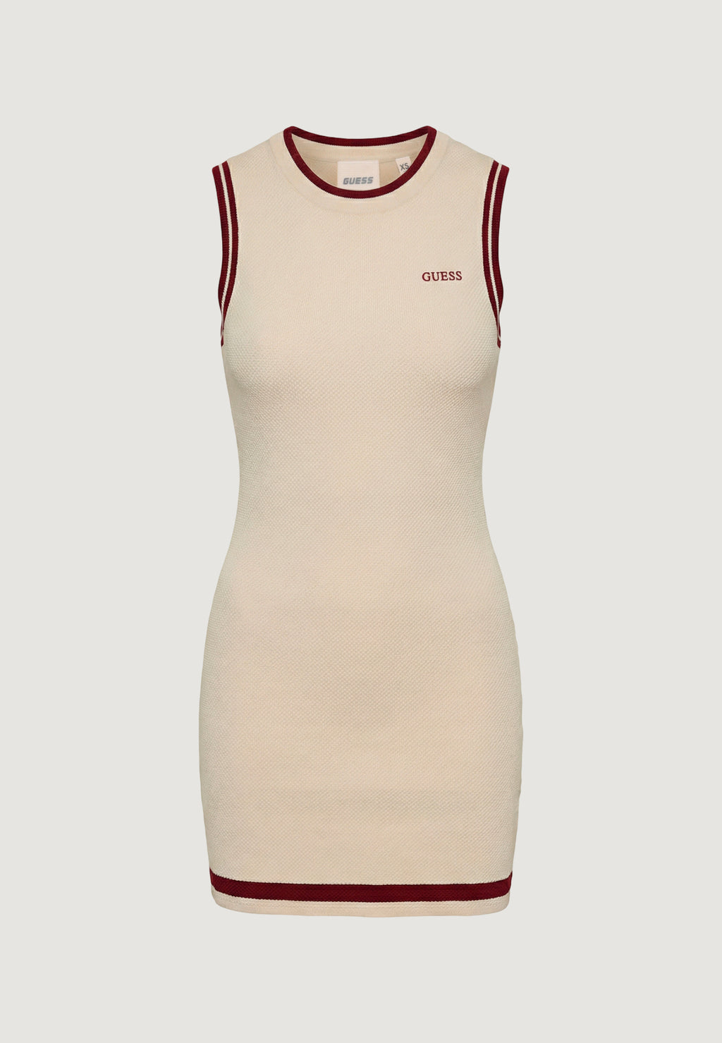 Vestito midi Guess Active GABRY CN SL SHORT DRESS SWTR